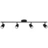 ProTrack Melson 4-Light Black LED wall or Ceiling Track Fixture