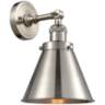 Appalachian 13&quot;H Brushed Satin Nickel Adjustable Wall Sconce