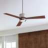 42&quot; Monte Carlo Vision II Brushed Steel LED Ceiling Fan