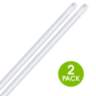 32W Equivalent 18W 5000K LED Non-Dimmable G13 T8/T12 2-Pack