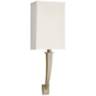 Sheridan 18 1/2&quot; High Champagne 1-Arm LED Wall Sconce