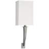Sheridan 18 1/2&quot; High Satin Nickel 1-Arm LED Wall Sconce