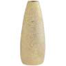 Golden 15&quot; High Ceramic Decorative Vase