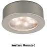 WAC LEDme 2.25&quot; Wide Round Nickel 3000K LED Button Light
