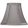 Pewter Gray Bell Lamp Shade 3x6x5 (Clip-On) - #7K338 | Lamps Plus