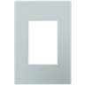 adorne® Pale Blue 1-Gang 3-Module Snap-On Wall Plate