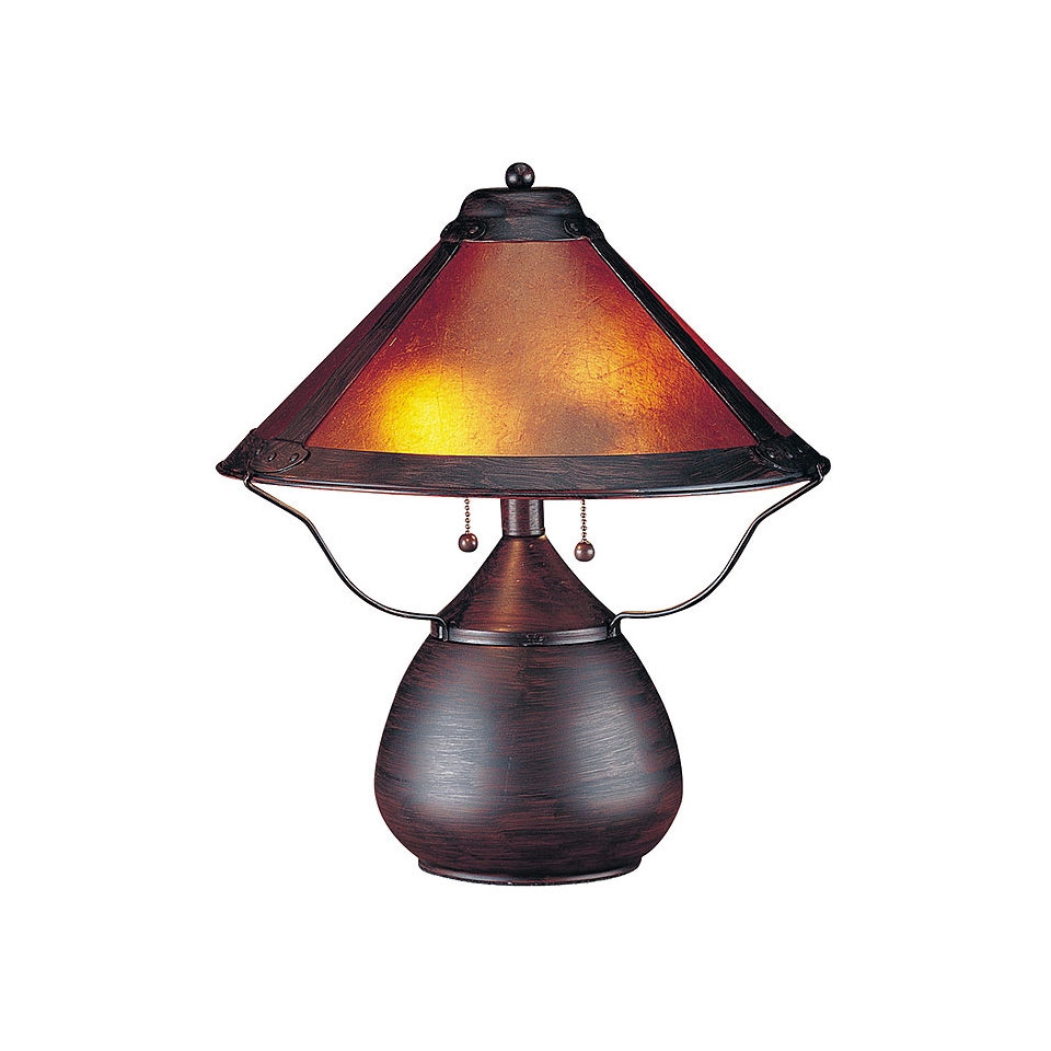 Mission Style Mica Table Lamp   #82487