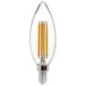 100W Equivalent Torpedo 8W LED Dimmable Filament Candelabra