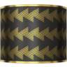 Victory March Gold Metallic Giclee Lamp Shade 14x14x11 (Spider)