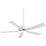 52&quot; Minka Aire Contractor White LED Ceiling Fan
