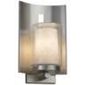 Clouds Embark 12 3/4"H Brushed Nickel LED Outdoor Wall Light