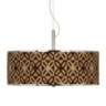 American Woodwork Giclee Glow 20&quot; Wide Pendant Light