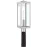 Quoizel Westover 20 1/2&quot; High Silver Outdoor Post Light