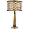 Stephano Modern Luxe Table Lamp in Bronze and Gold