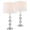 Solange Crystal Table Lamps - Set of 2 with WiFi Smart Sockets