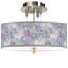 Spring Flowers Giclee 14&quot; Wide Ceiling Light