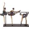 Stretching Ballerinas 11 3/4&quot; High Figurine