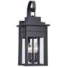 Bransford 19&quot; High Black-Specked Gray Outdoor Wall Light