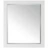 Avanity White 28&quot; x 32&quot; Decorative Vanity Mirror