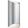 Kichler Wesley 14&quot; High LED Platinum Outdoor Wall Light