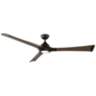 72" Modern Forms Woody Bronze LED Wet Rated Smart Ceiling Fan
