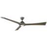 72" Modern Forms Woody Graphite LED Wet Smart Ceiling Fan