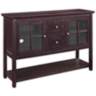 Robson 52&quot; Wide Espresso Wood 2-Drawer TV Stand Buffet