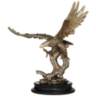 Eagle Taking Flight 24 1/2&quot; High Large Golden Sculpture