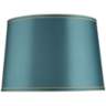 Soft Teal Shade with Gold Trim 14x16x11 (Spider)