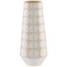 Happy 60 16 1/4&quot; High Speckled Antique Khaki Decorative Vase