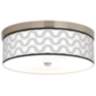 Wave Giclee Energy Efficient Ceiling Light