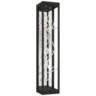 Eurofase Aerie 30" High Black and Silver 4-Light LED Wall Sconce