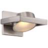 Hawk 5&quot; High Brushed Nickel Metal LED Wall Sconce