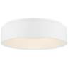 Orbit 17 3/4&quot; Wide White Drum LED Ceiling Light