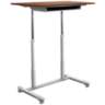 205 Collection 37 1/2&quot; Wide Walnut Adjustable Stand-Up