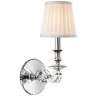 Lapeer 14&quot; High Polished Nickel 1-Light Wall Sconce