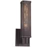 Hudson Valley Gibbs 12 1/2&quot; High Old Bronze Wall Sconce