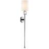 Hudson Valley Rockland 37&quot; High Polished Nickel Wall Sconce