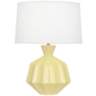 Robert Abbey Orion 27&quot; Butter Yellow Ceramic Table Lamp