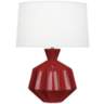 Robert Abbey Orion 27&quot; High Oxblood Red Ceramic Table Lamp