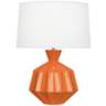 Robert Abbey Orion 27&quot; Pumpkin Ceramic Table Lamp