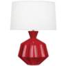 Robert Abbey Orion 27&quot; Ruby Red Ceramic Table Lamp