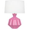Robert Abbey Orion 27&quot; Schiaparelli Pink Ceramic Table Lamp