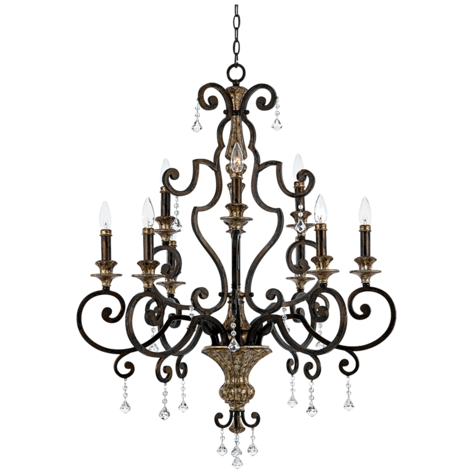 Quoizel Marquette Two Tier Chandelier   #F8261