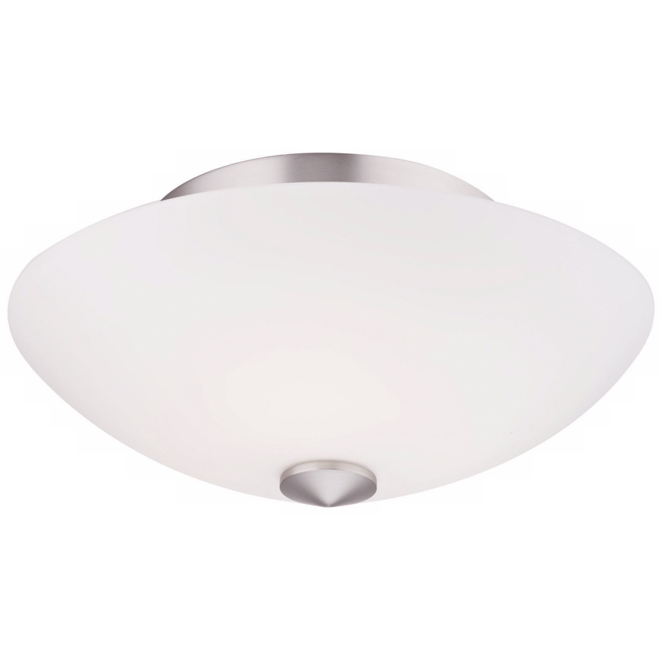 Forecast Exhale Collection 15 3/4" Wide White Ceiling Light   #G5064