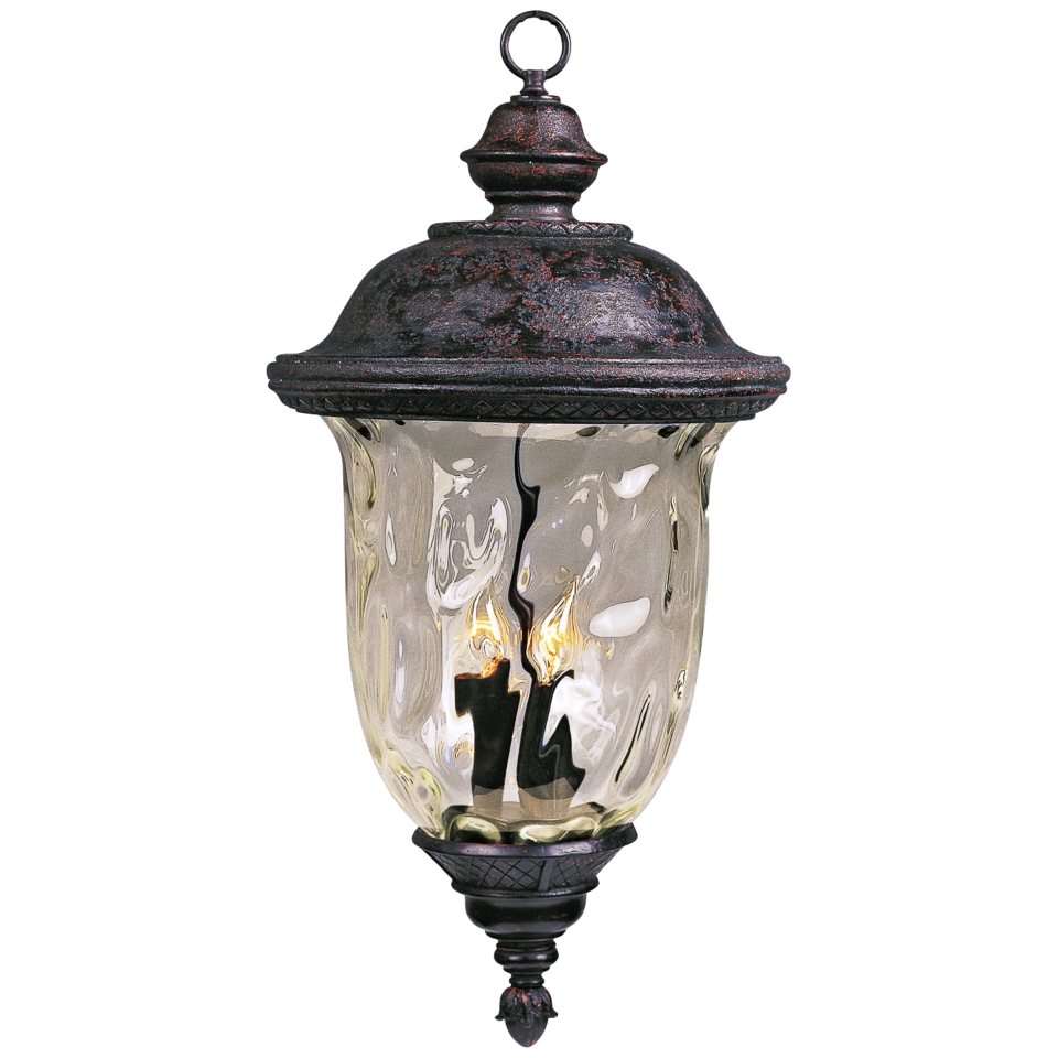 Carriage House Collection 24 1/2" High Outdoor Hanging Light   #K0812