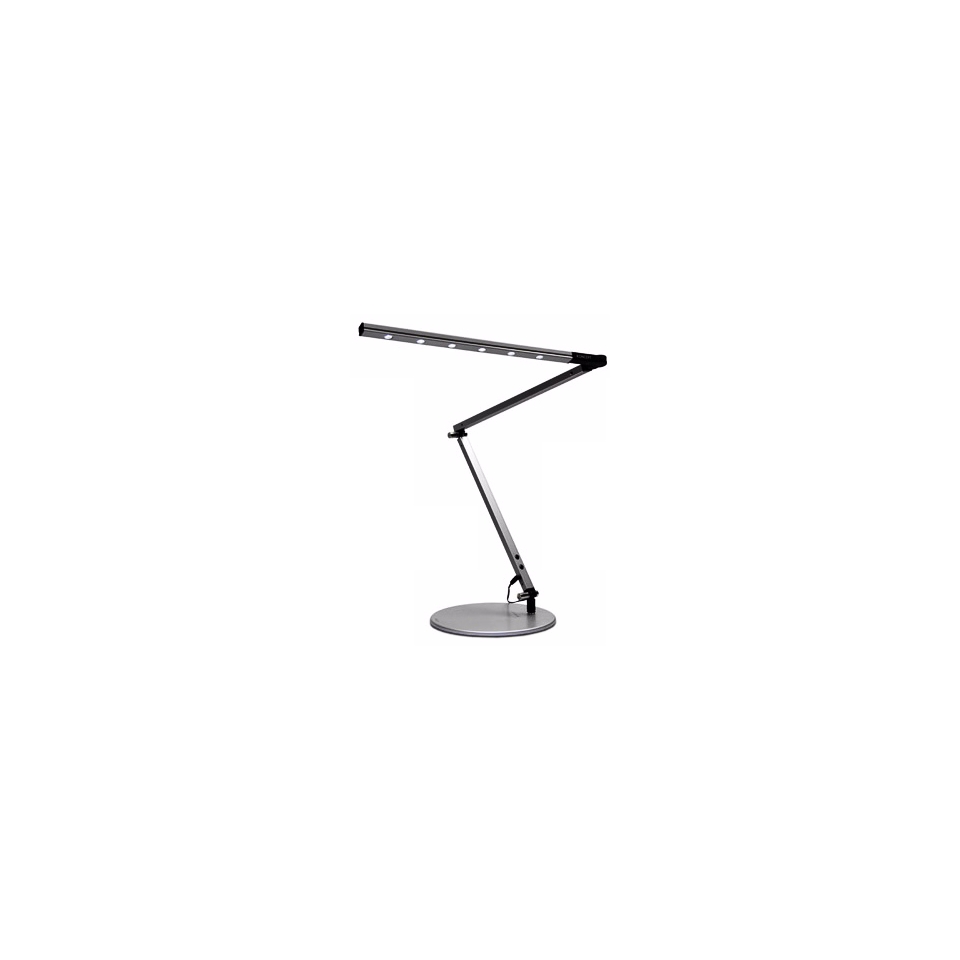 Gen 2 Z Bar Silver Finish Warm Light LED Desk Lamp   #K9435