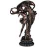 Floating Dancing Couple Bronze Finish 25 3/4" High Sculpture