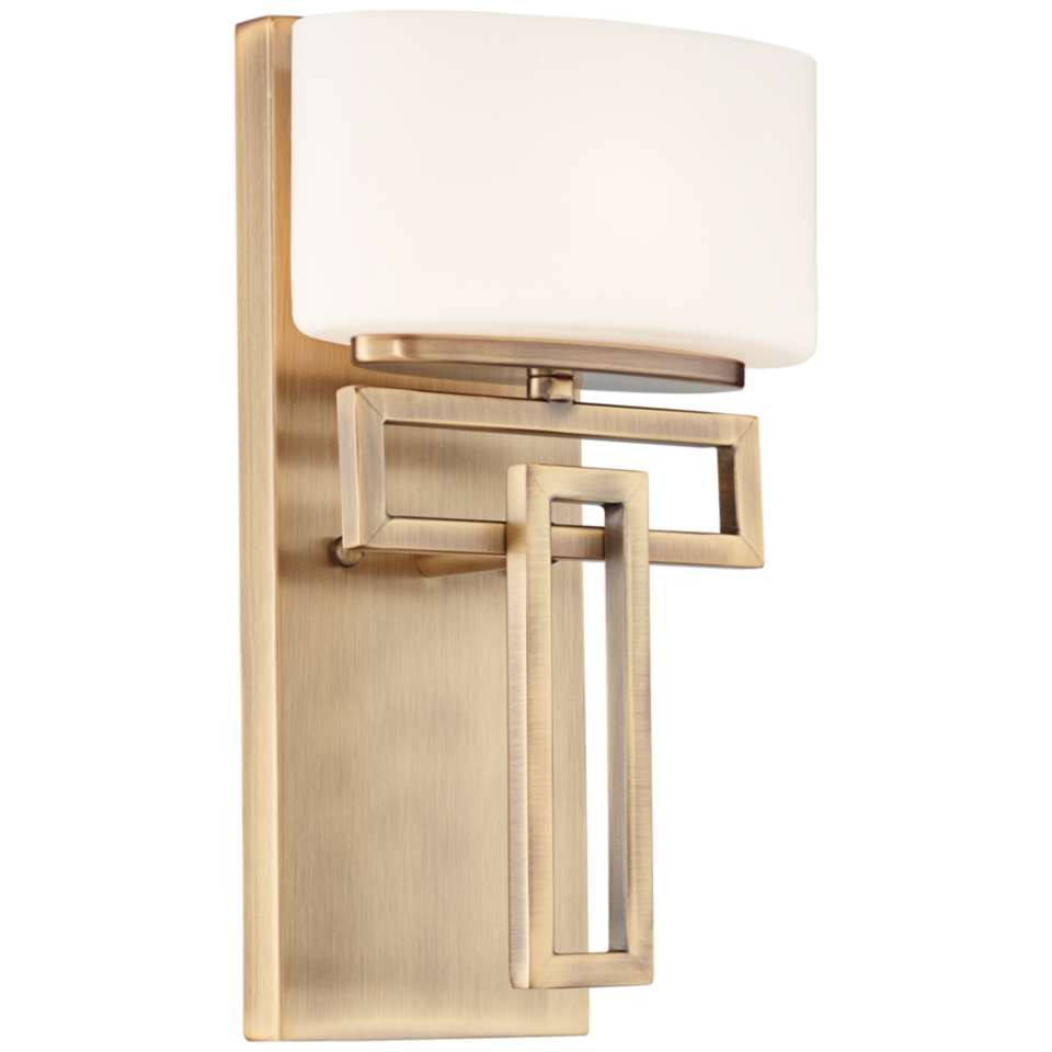 Hinkley Lanza Brushed Bronze 12" High Wall Sconce   #M5836
