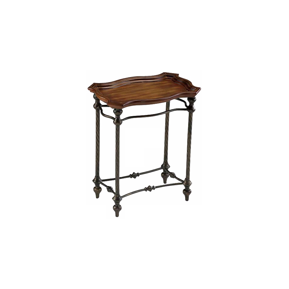 English Rectangle Accent Side Table   #M7161